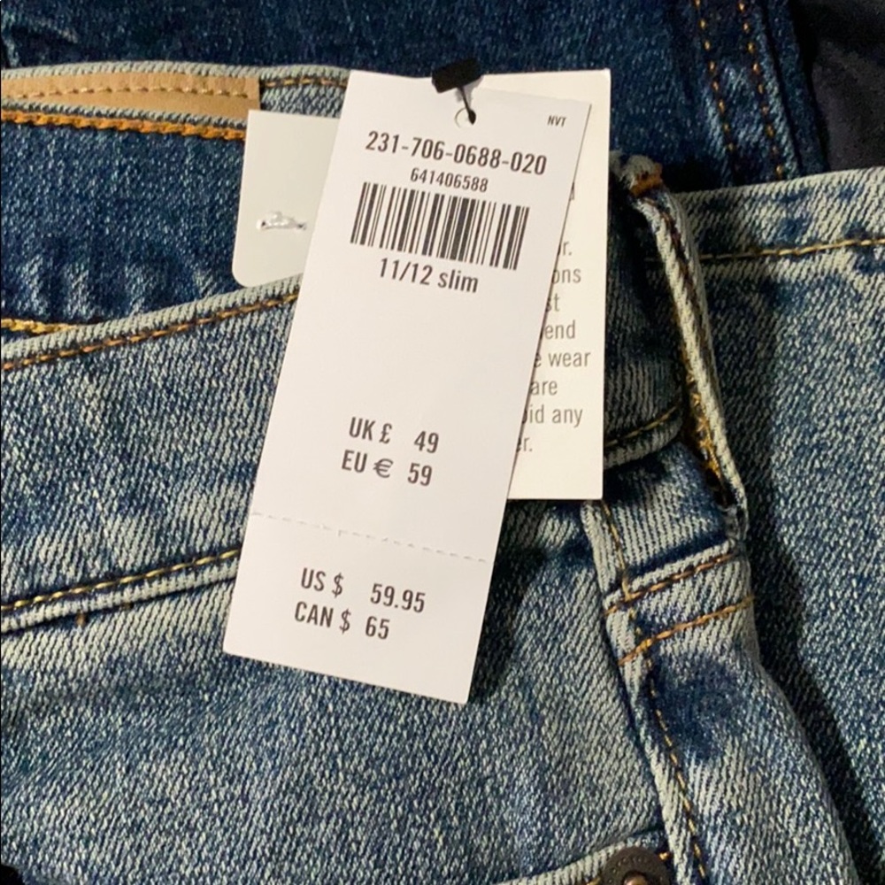 4 pair of Abercrombie Slim fit Jeans - Picture 6 of 7